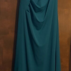 Laura Green Full Length Off The Shoulder Dress size 14